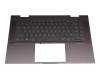 M50067-041 teclado incl. topcase original HP DE (alemán) negro/negro con retroiluminacion