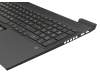 M75757-041 teclado incl. topcase original HP DE (alemán) negro/negro con retroiluminacion (tarjeta gráfica RTX)