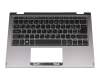 NC2101110G3209 teclado incl. topcase original Acer CH (suiza) negro/canaso