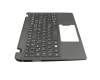 NK.I1117.04B teclado incl. topcase original Acer DE (alemán) negro/negro