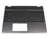 NSK-XR0SW teclado incl. topcase original HP DE (alemán) negro/negro