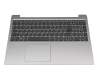 PC5C-FR teclado incl. topcase original Lenovo FR (francés) gris/plateado