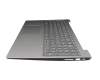 PC5C-FR teclado incl. topcase original Lenovo FR (francés) gris/plateado