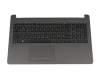 PK132044A10 teclado incl. topcase original Compal DE (alemán) negro/canaso