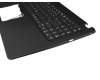 PK132CE2B11 teclado incl. topcase original Acer DE (alemán) negro/negro