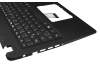 PK132CE2B11 teclado incl. topcase original Acer DE (alemán) negro/negro