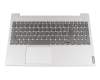 PK132GC2B19 teclado incl. topcase original Compal DE (alemán) gris oscuro/canaso con retroiluminacion