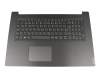 PK23000REG0 teclado incl. topcase original Lenovo DE (alemán) gris/canaso