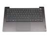 PR45-GR teclado incl. topcase original Lenovo DE (alemán) gris/canaso