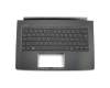 SB3P_A52BWL teclado incl. topcase original Acer DE (alemán) negro/negro con retroiluminacion