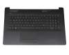 SB550A-73H0 teclado incl. topcase original HP DE (alemán) negro/negro (DVD) (Óptica: muestra en bruto)