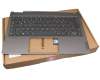 SN20U63445 teclado incl. topcase original Lenovo DE (alemán) gris/canaso con retroiluminacion