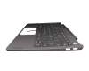 SN20U63445 teclado incl. topcase original Lenovo DE (alemán) gris/canaso con retroiluminacion