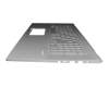 SN20U63575-01 teclado incl. topcase original Asus DE (alemán) plateado/plateado con retroiluminacion