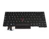 SN20V43807 teclado original Lenovo DE (alemán) negro/negro con mouse-stick