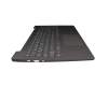 SN20W65033 teclado incl. topcase original Lenovo DE (alemán) gris/canaso con retroiluminacion