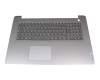 SN20W65035 teclado incl. topcase original Lenovo DE (alemán) gris/canaso