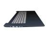 SN20W65155 teclado incl. topcase original Lenovo DE (alemán) gris/azul