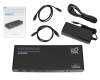 Sager Notebook 9620 Dual 4K Hybrid-USB estacion de acoplamiento incl. 100W cargador de IPC-Computer