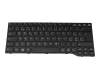 Teclado CH (suiza) color negro/chiclet negro/mate original para Fujitsu LifeBook E544