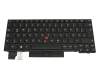 Teclado DE (alemán) color negro/chiclet negro con mouse-stick original para Lenovo ThinkPad L13 Yoga (20R5/20R6)