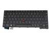 Teclado DE (alemán) color negro/chiclet negro/mate con mouse-stick original para Lenovo ThinkPad L13 Yoga Gen 3 (21B5/21B6)