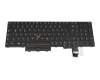 Teclado DE (alemán) negro con mouse-stick original para Lenovo ThinkPad P15v Gen 1 (20TQ/20TR)