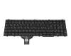 Teclado DE (alemán) negro original para Dell Precision 15 (3550)