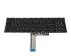 Teclado DE (alemán) negro original para MSI GE75 Raider 10SGS/10SFS/10SF (MS-17E9)